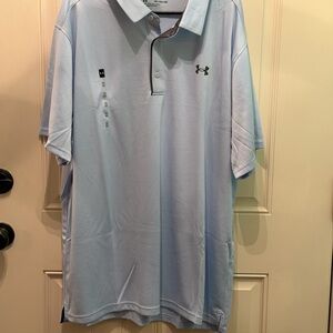 Under Armour Men's Sky Blue Polo Shirt